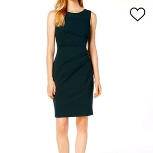 Calvin Klein sleeveless Starburst sheath dress size 6